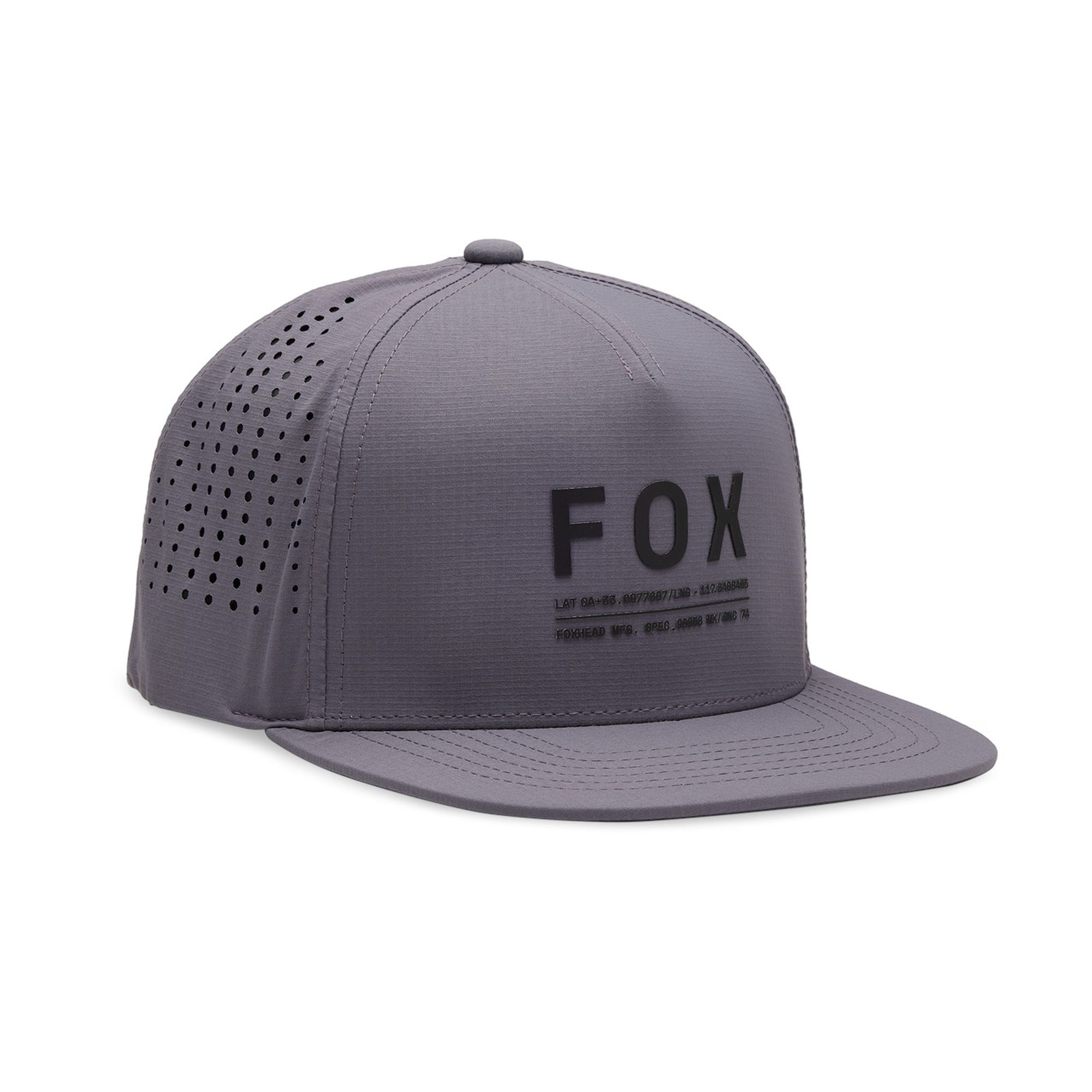 FOX Racing Snapback Cap Non Stop Tech - grau