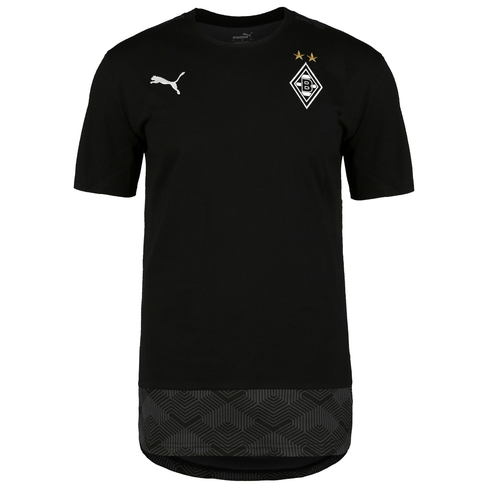Borussia Mönchengladbach Puma T-Shirt "Casual" - schwarz