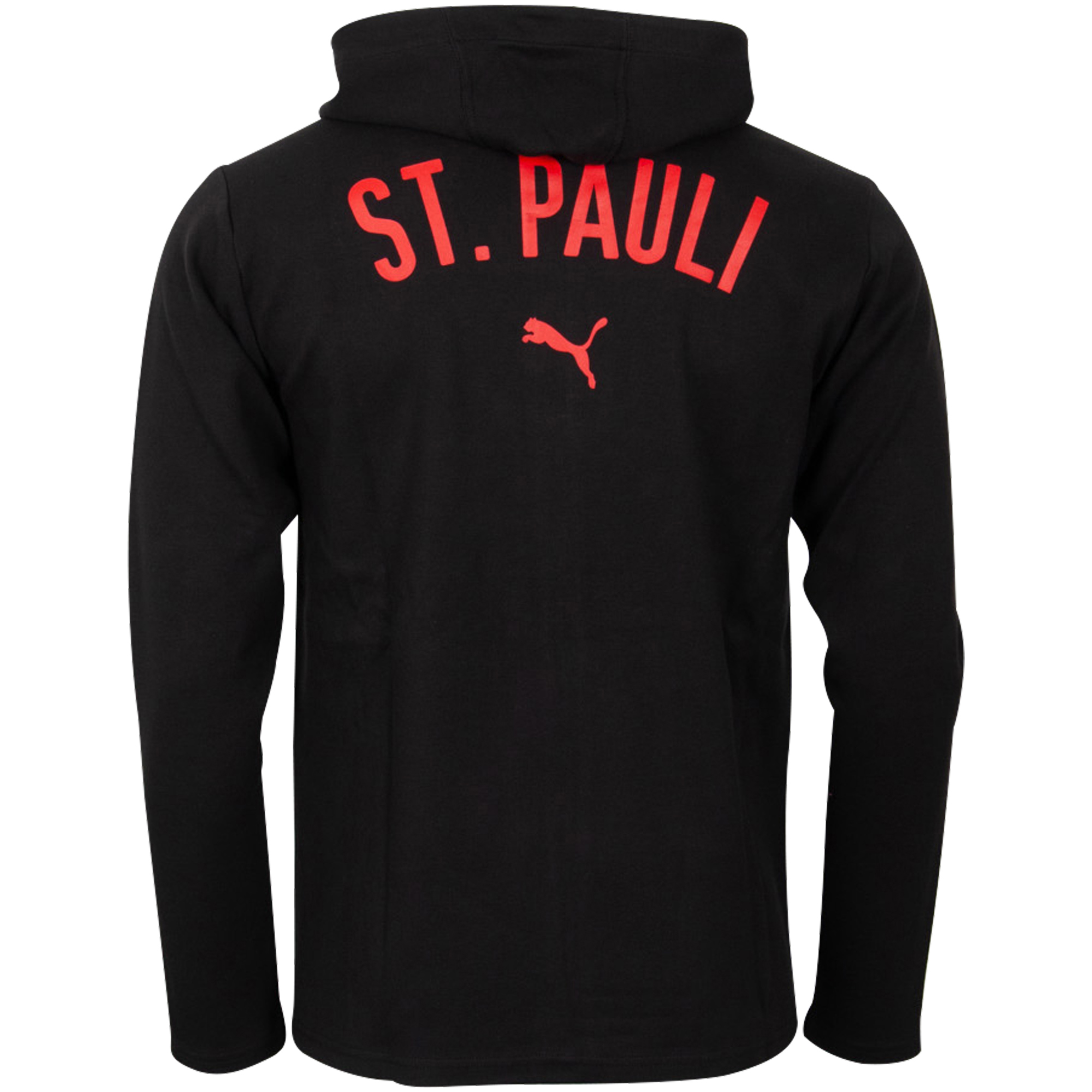 FC St. Pauli - PUMA Kapuzensweatjacke 'Casuals' 2024/25 - schwarz