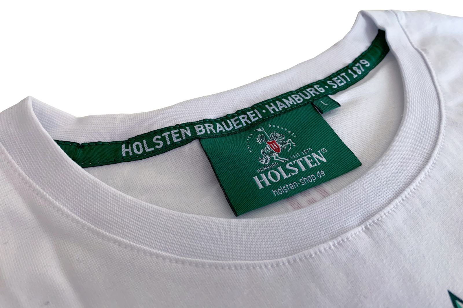 Holsten - Herren T-Shirt Holsten - weiß