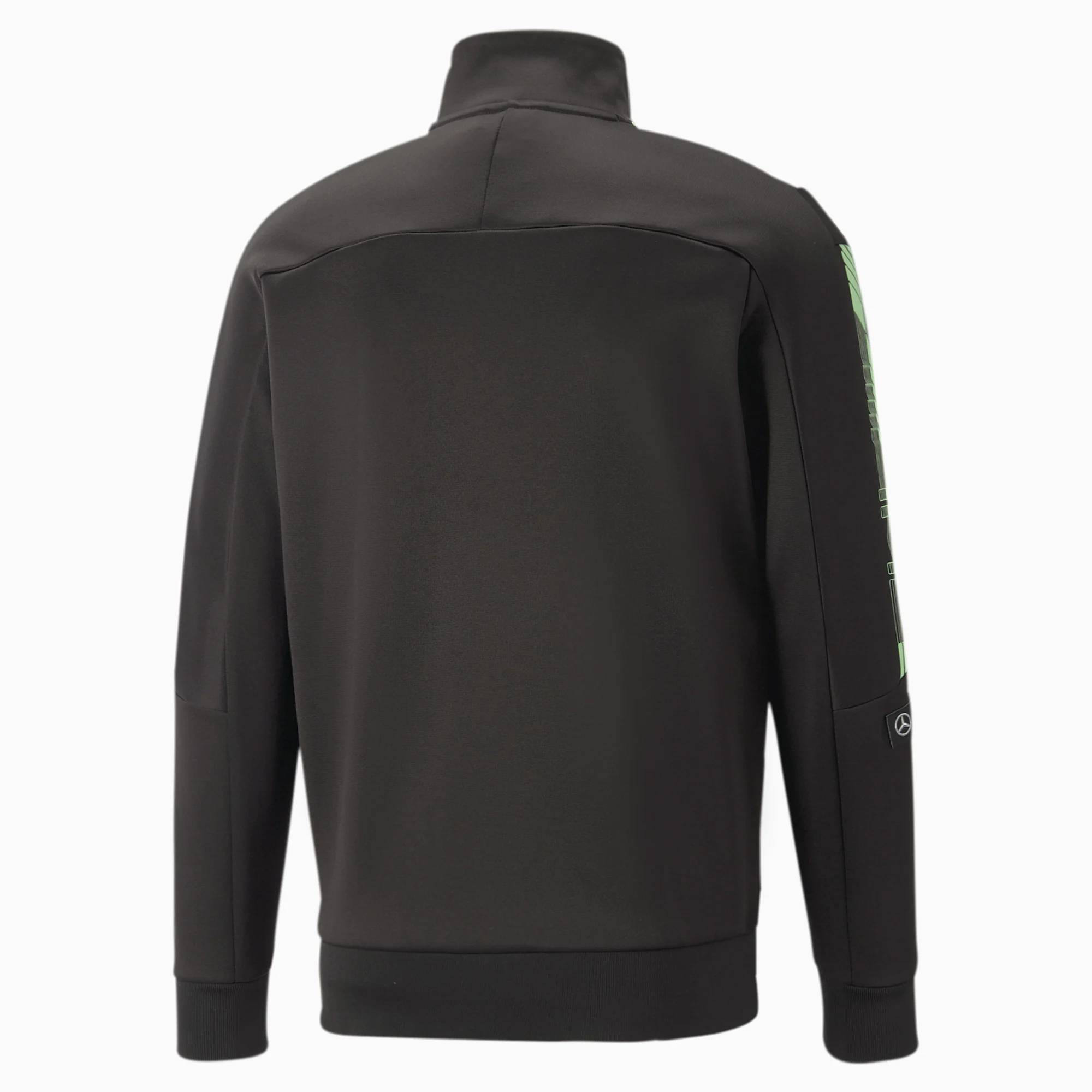 Mercedes AMG Puma Sweatjacke "Logo" - schwarz 