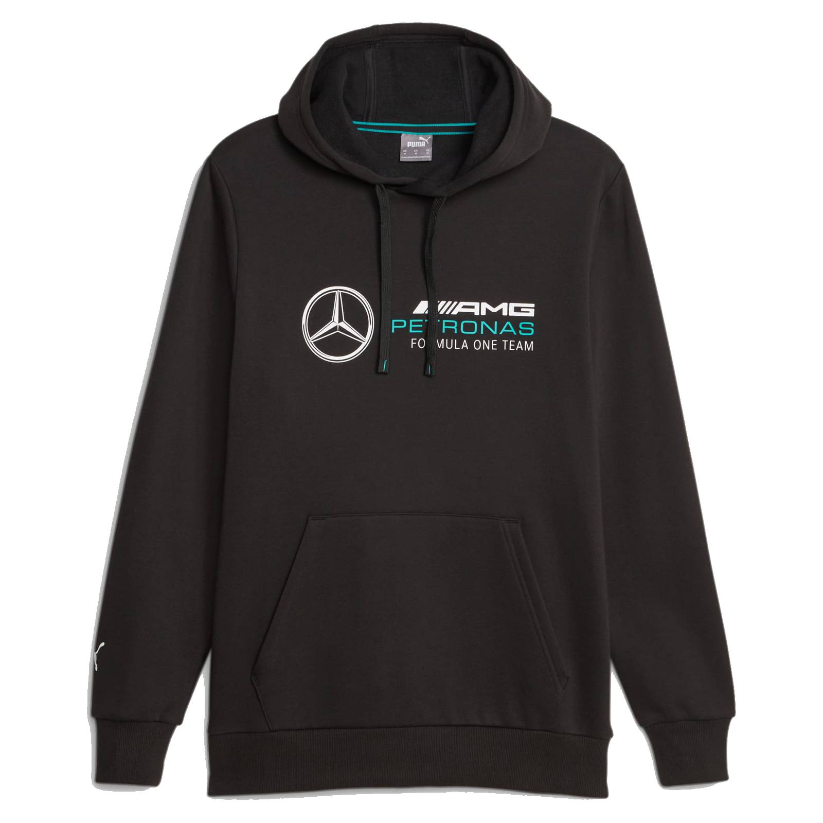 Mercedes AMG Petronas Puma Kapuzenpullover "Logo" - schwarz