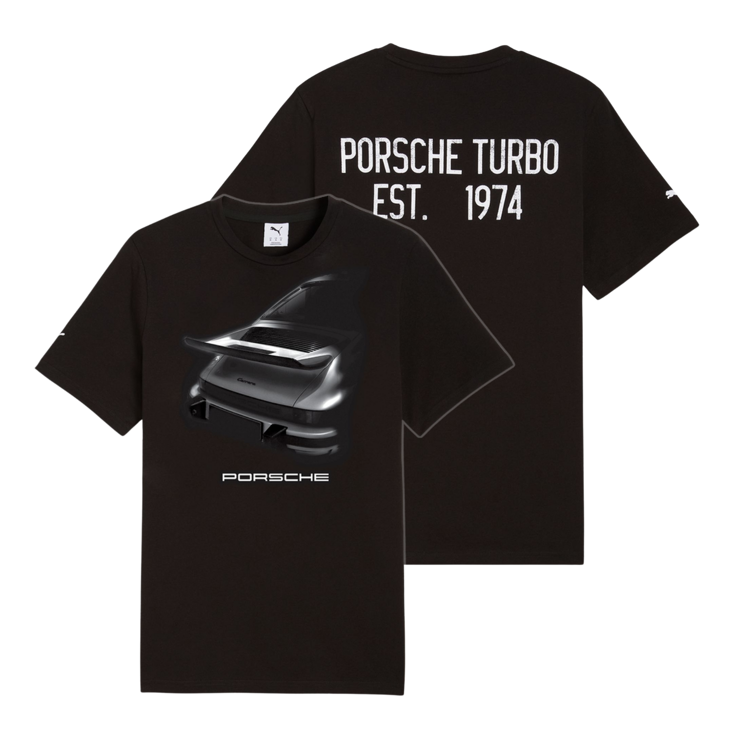 Porsche T-Shirt 'Carrera' Puma 2026 - schwarz