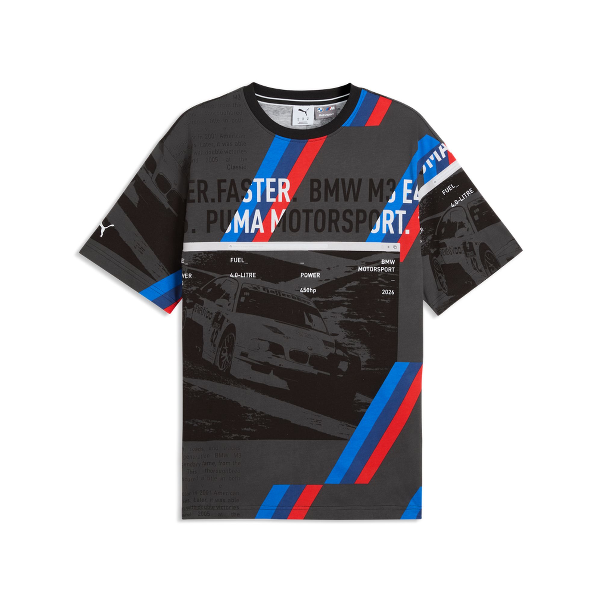 BMW M Motorsport T-Shirt "M3" PUMA 2026 - mehrfarbig