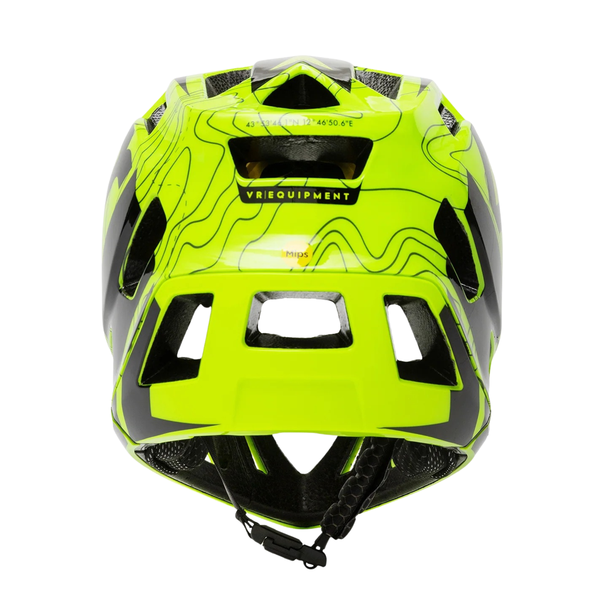 Valentino Rossi Fullface-Helm MTB MIPS - neongelb