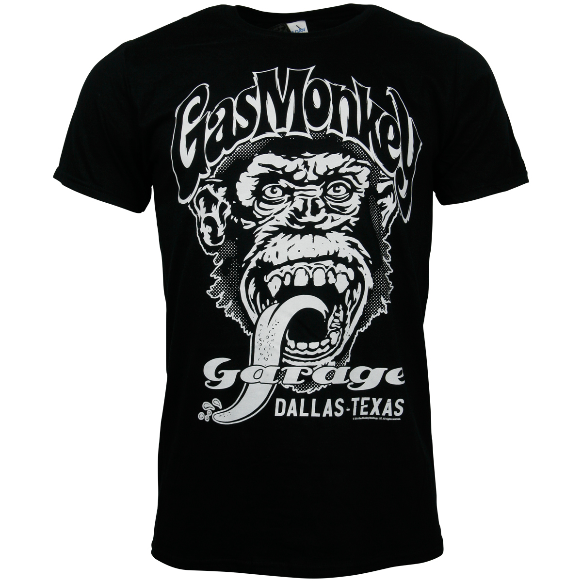 Gas Monkey Garage T-Shirt "Dallas, Texas" - schwarz