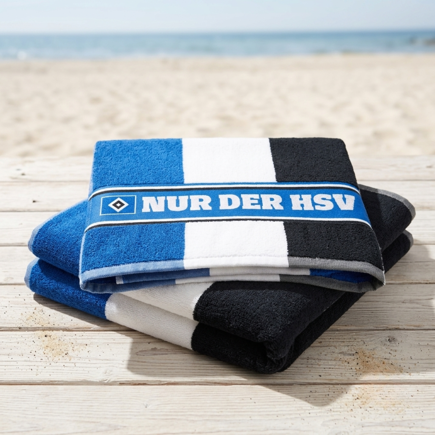 HSV Duschtuch Blockstreifen