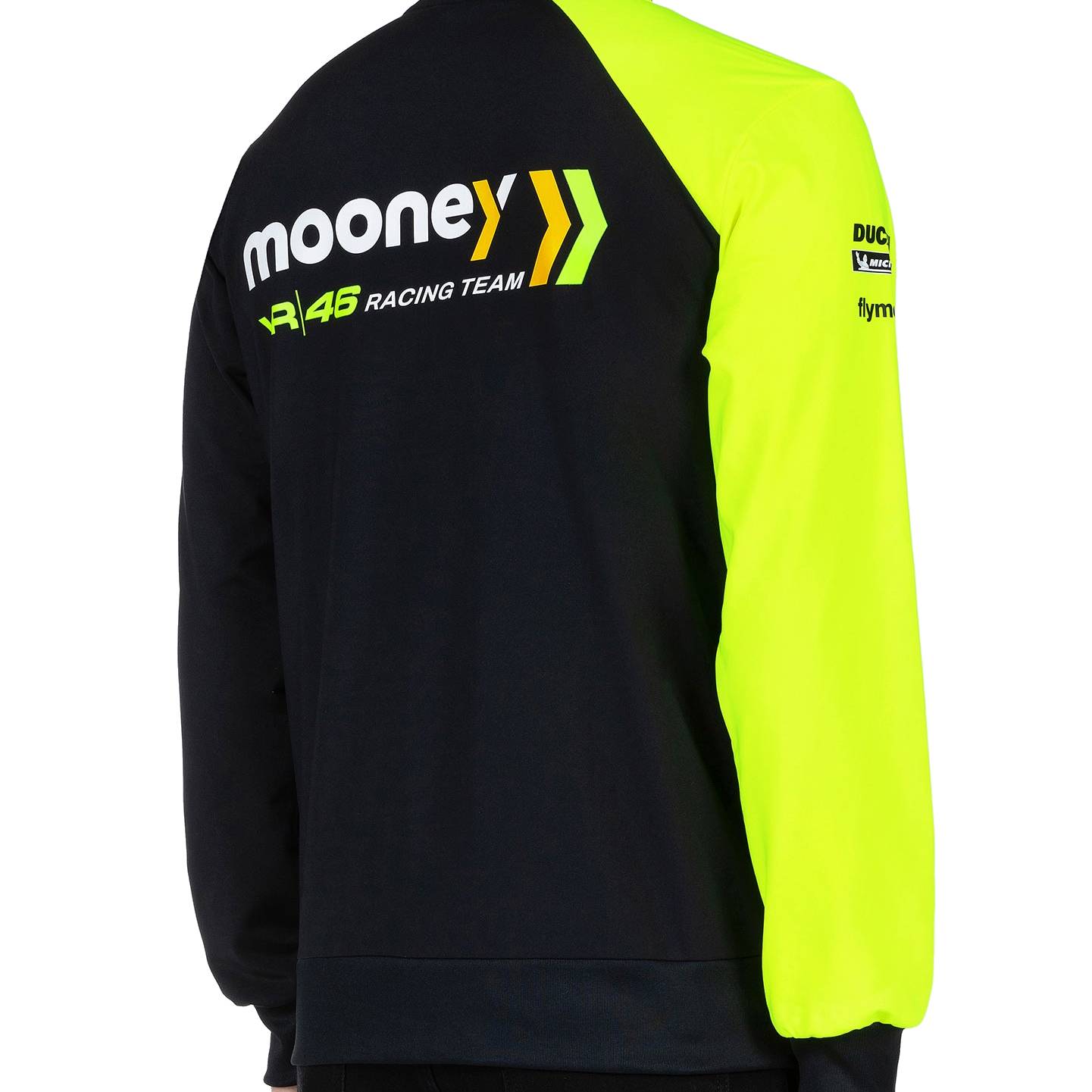 Mooney VR46 Racing Sweatjacke "Team" - schwarz