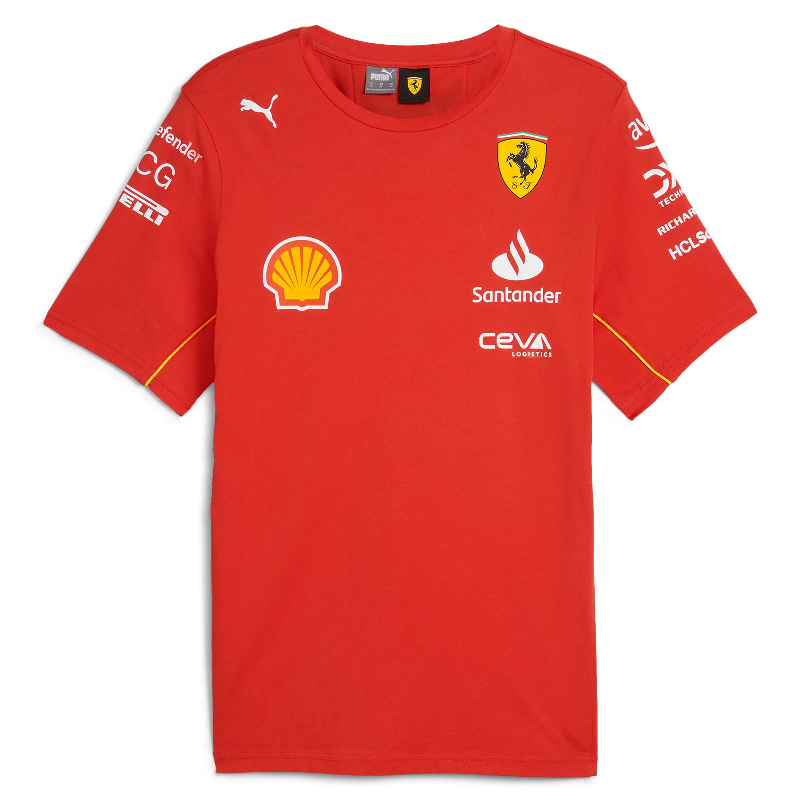 Scuderia Ferrari Puma Team T-Shirt 2024 - rot