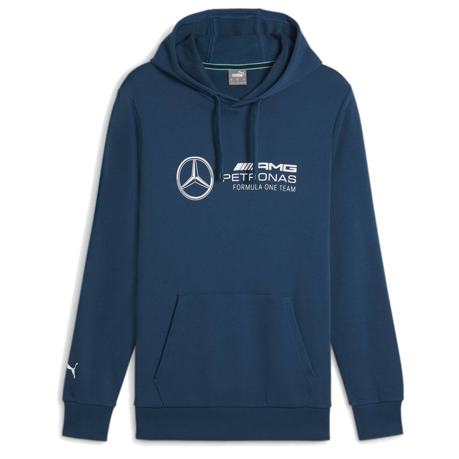 Mercedes AMG Petronas Puma Kapuzenpullover - blau