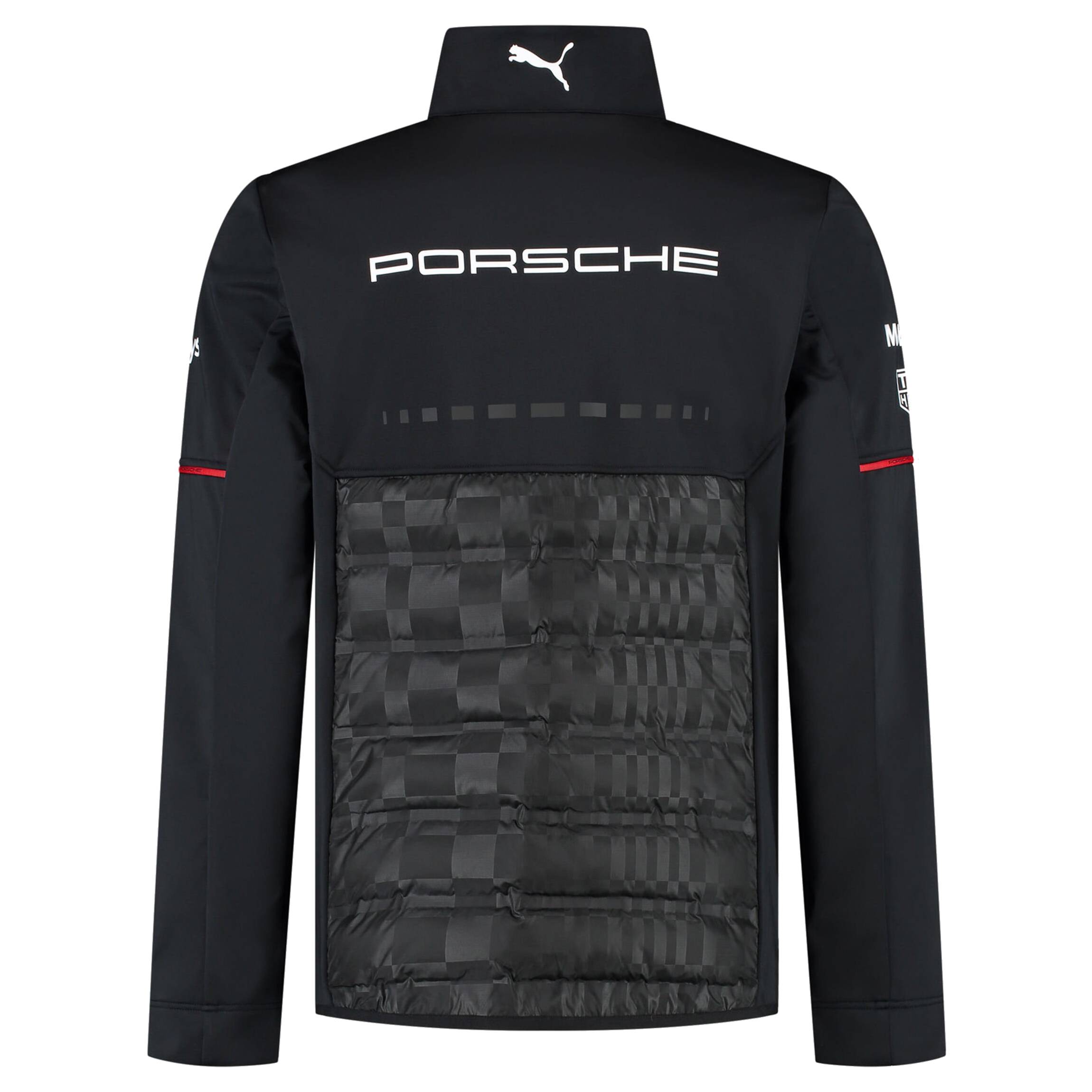 Porsche Motorsport Team Hybridjacke - schwarz
