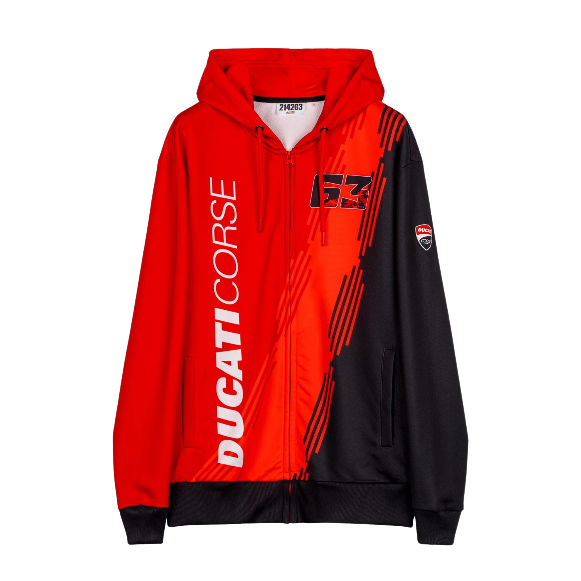 Ducati Corse Kapuzenjacke Bagnaia 63