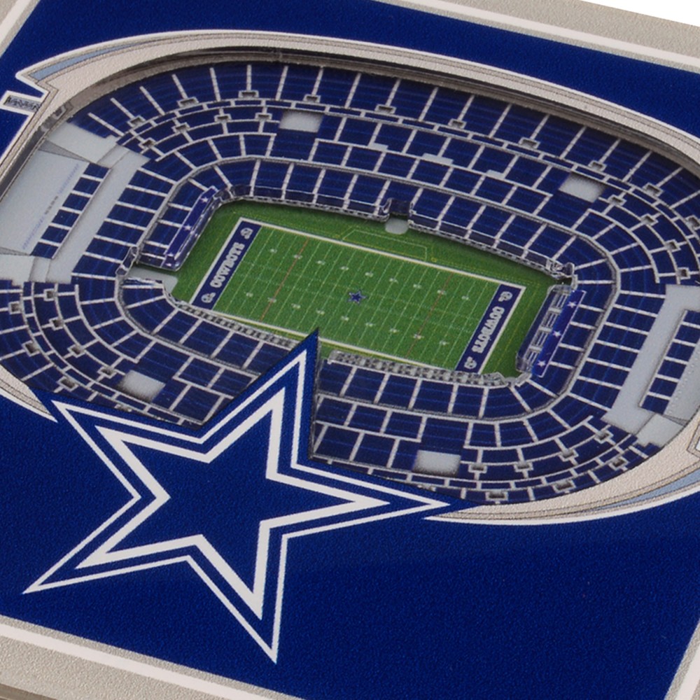 Dallas Cowboys 3D StadiumView Untersetzer 2er Set