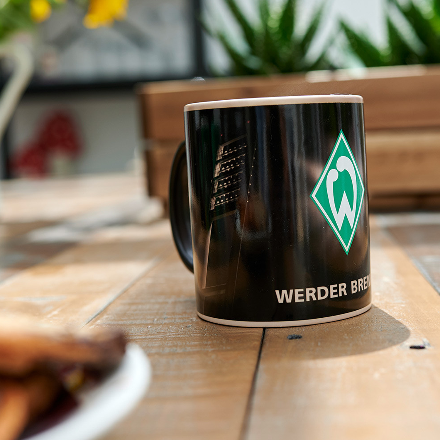 SV Werder Bremen Tasse Magic Flutlichtmast - multicolor