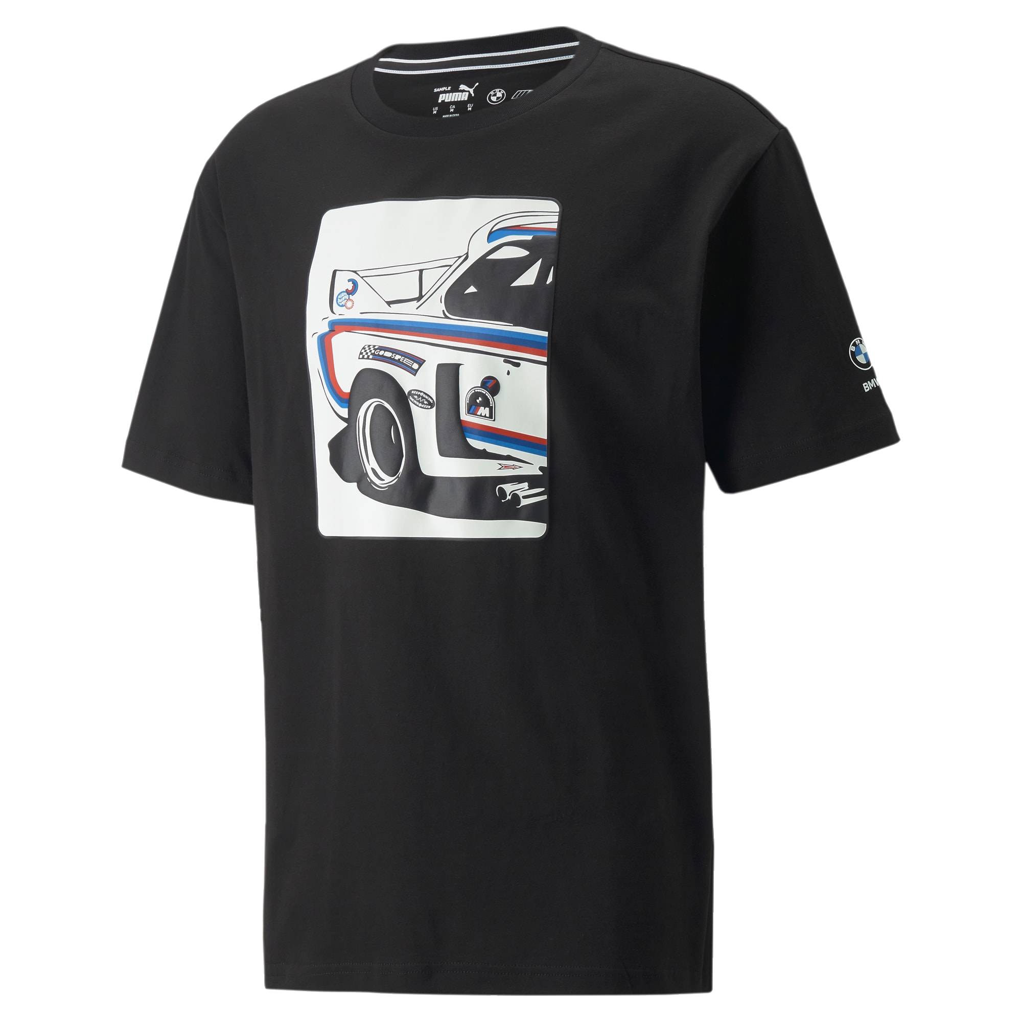 BMW Motorsport Puma T-Shirt "Graphic" - schwarz