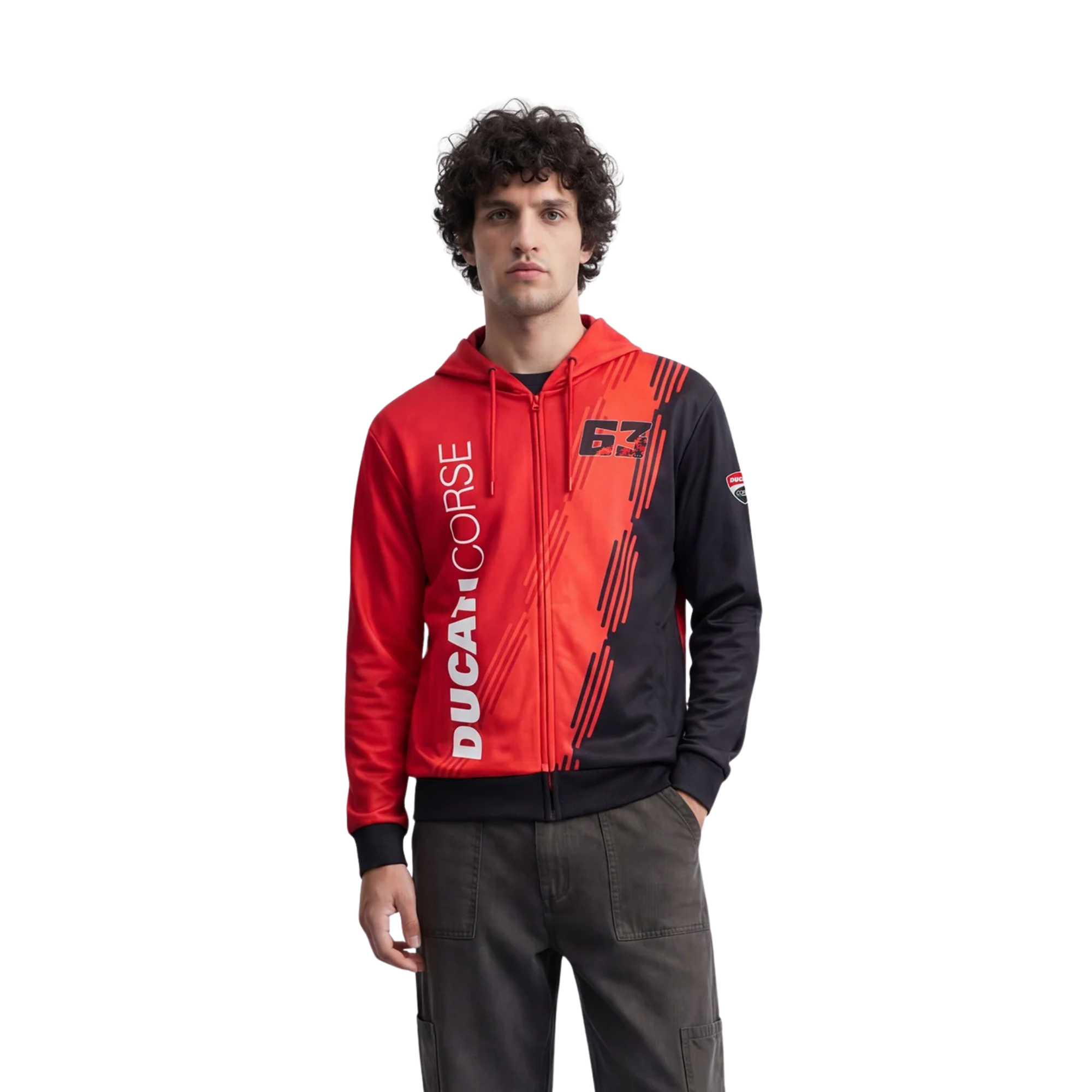 Ducati Corse Kapuzenjacke Bagnaia 63