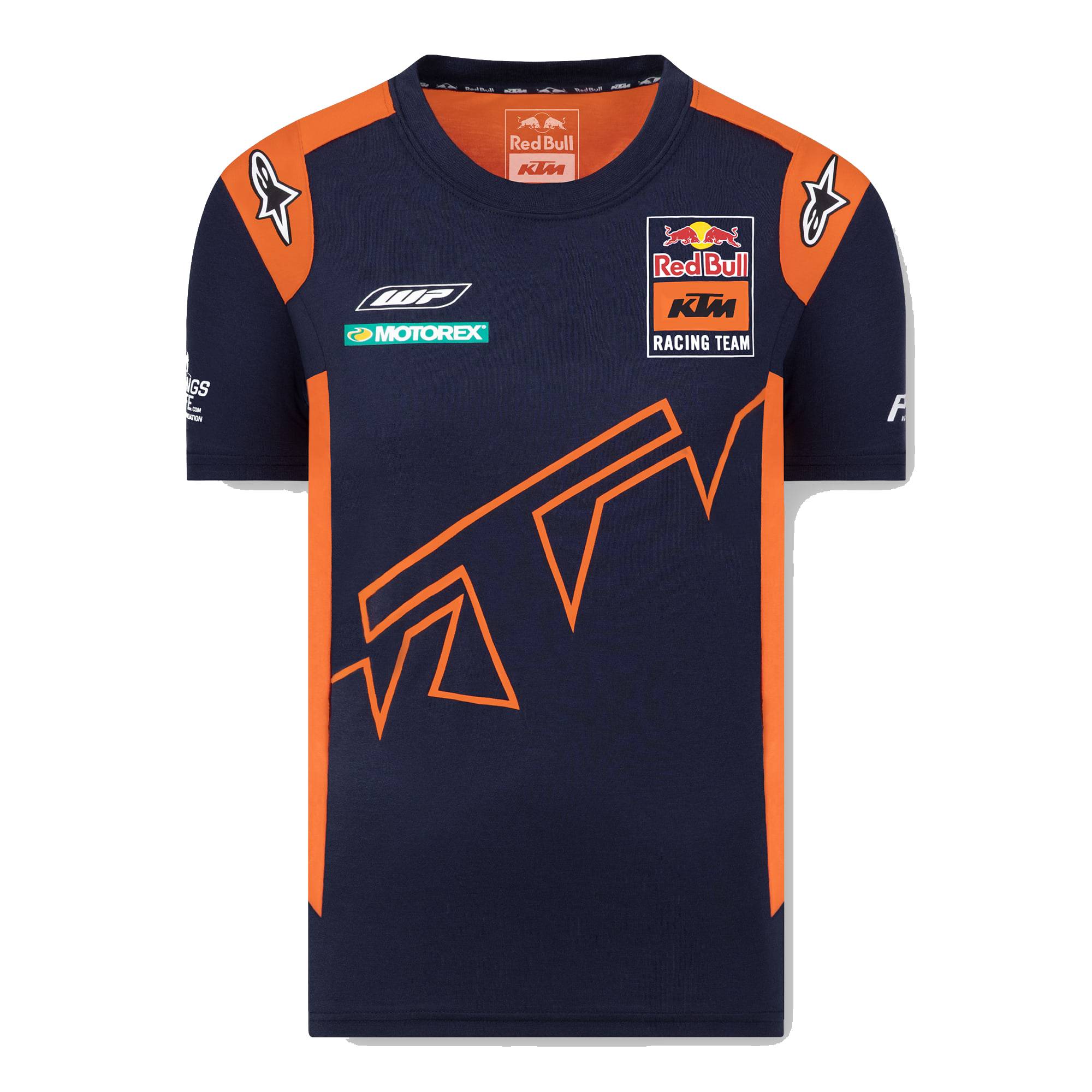 Red Bull KTM Racing Team T-Shirt "Teamline" - blau