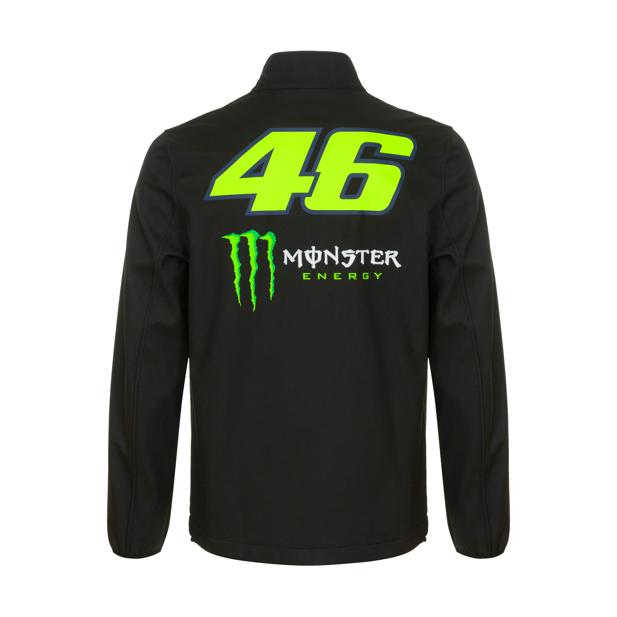 Valentino Rossi Softshell Jacke "Monster Energy" - schwarz 