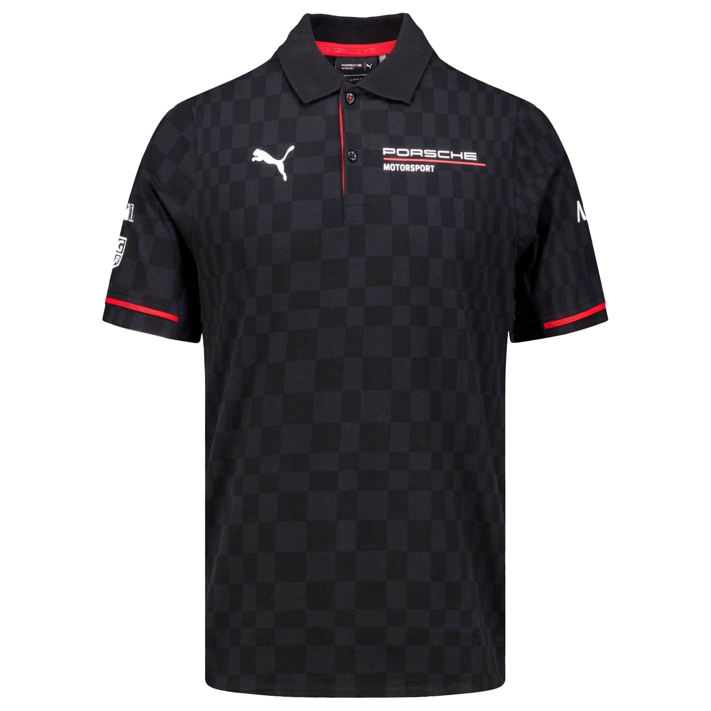 Porsche Motorsport Team Polohemd - schwarz