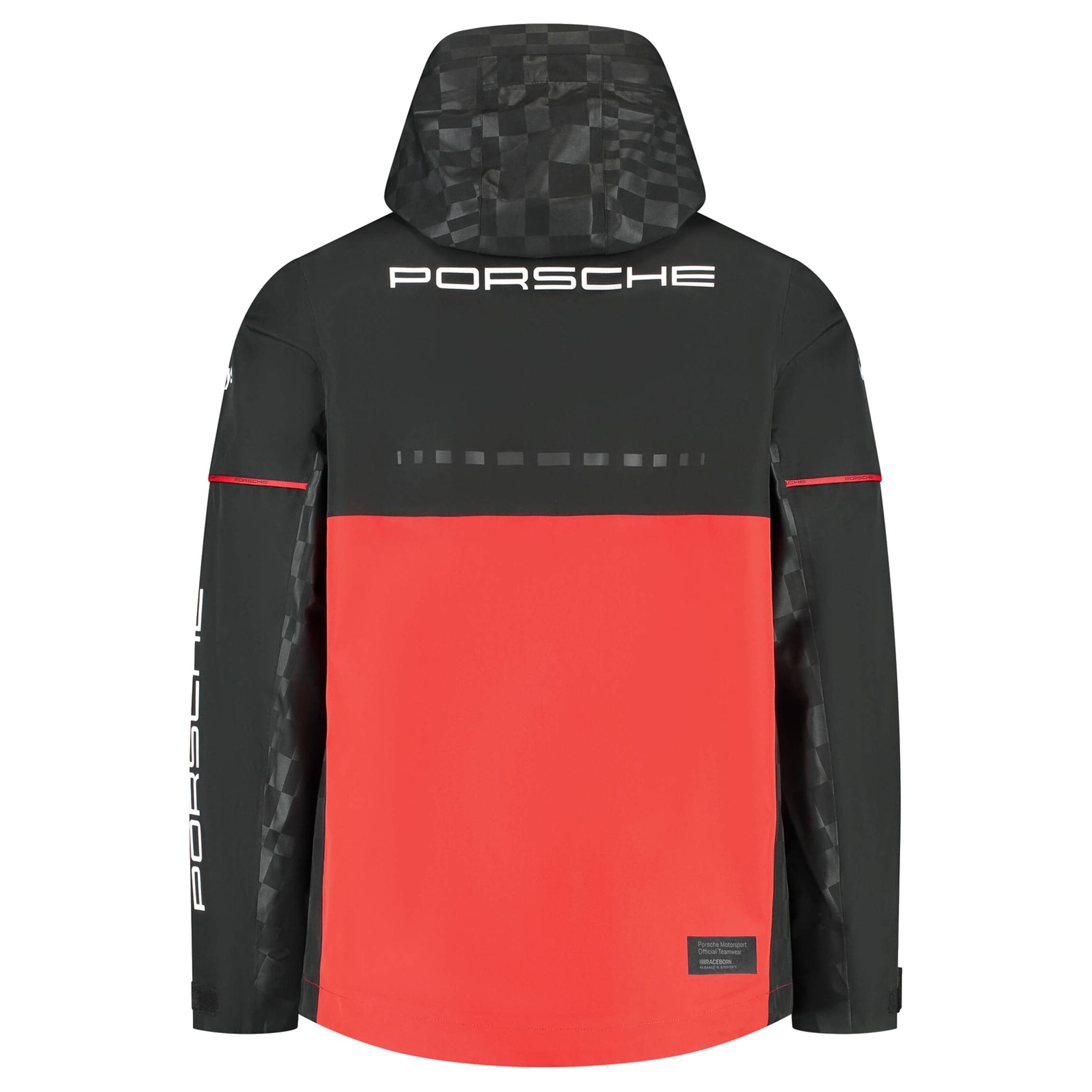 Porsche Motorsport Team Regenjacke - schwarz