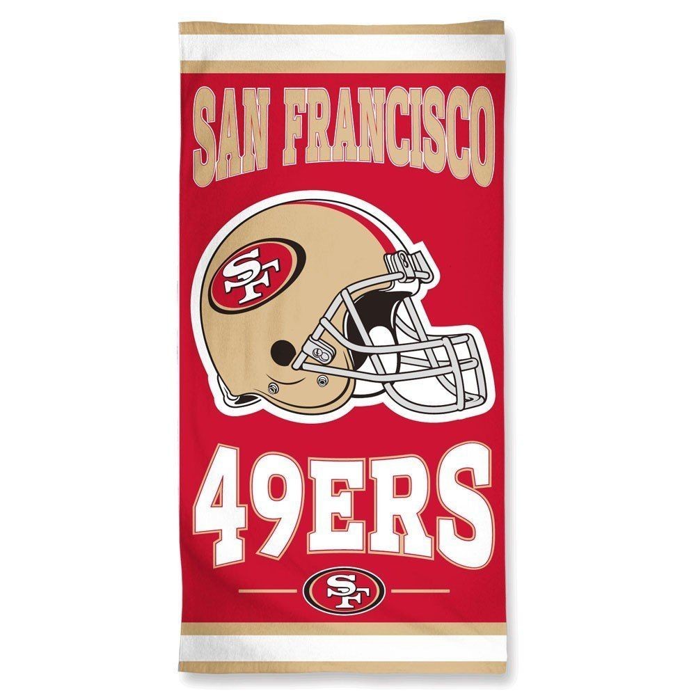 San Francisco 49ers - Strandtuch - rot