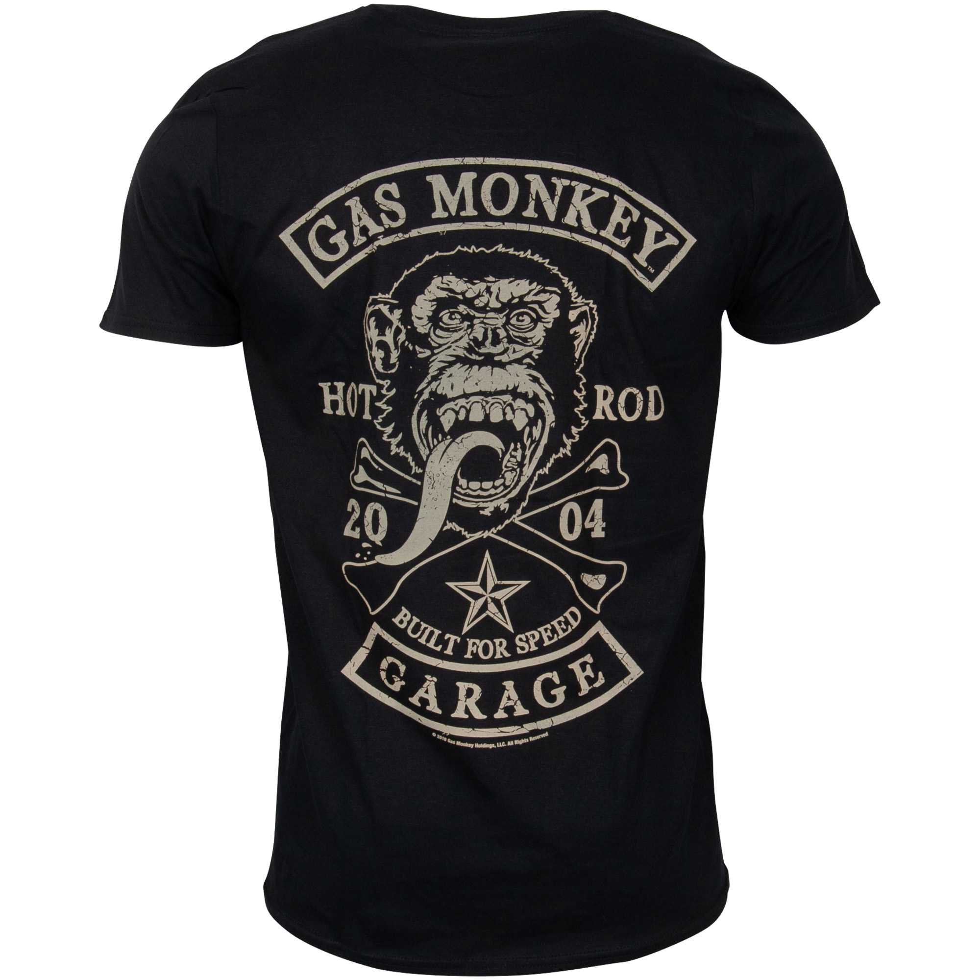 Gas Monkey Garage T-Shirt "Big Patch" - schwarz