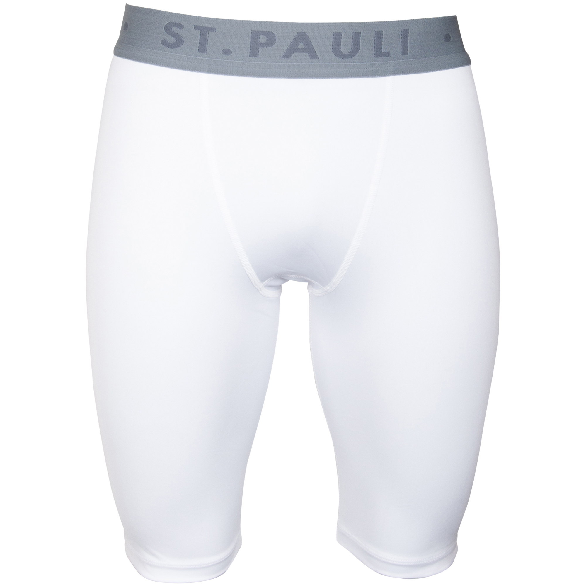 FC St. Pauli - Compression Shorts Auswärts - weiß
