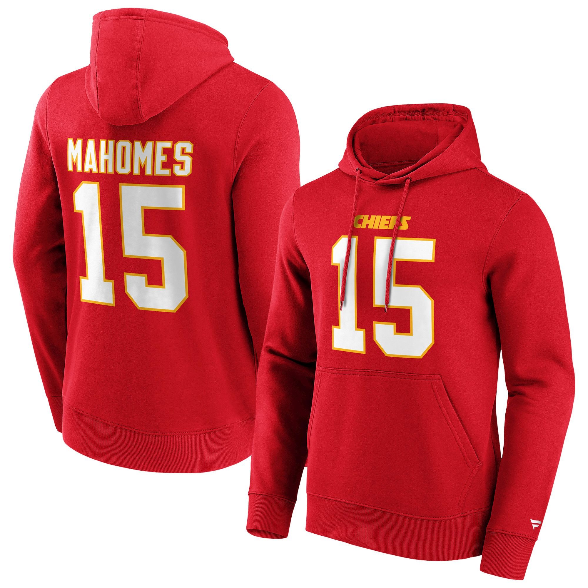 Kansas City Chiefs Hoodie Mahomes #15 - rot