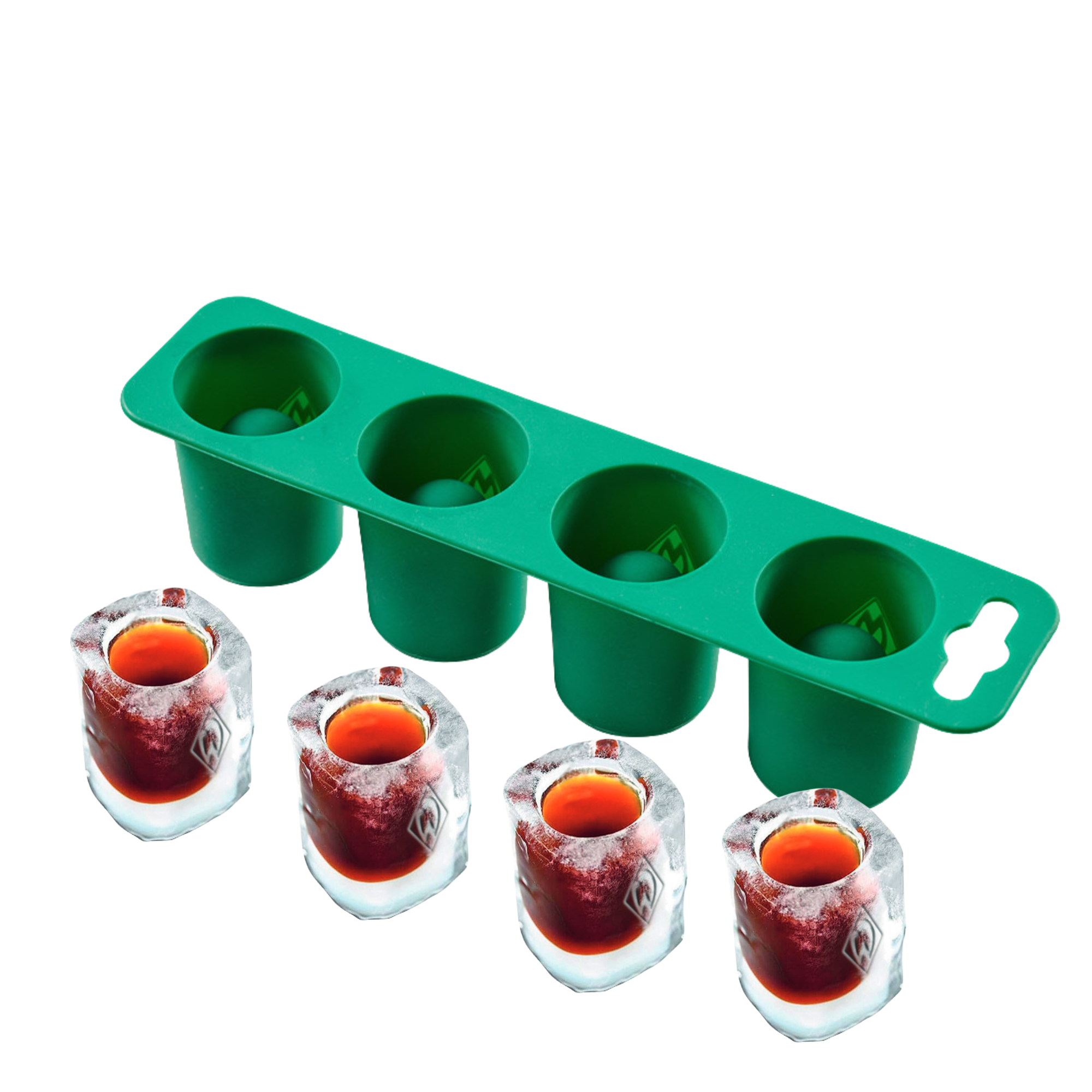Werder Bremen Silikonform Glas "Raute"
