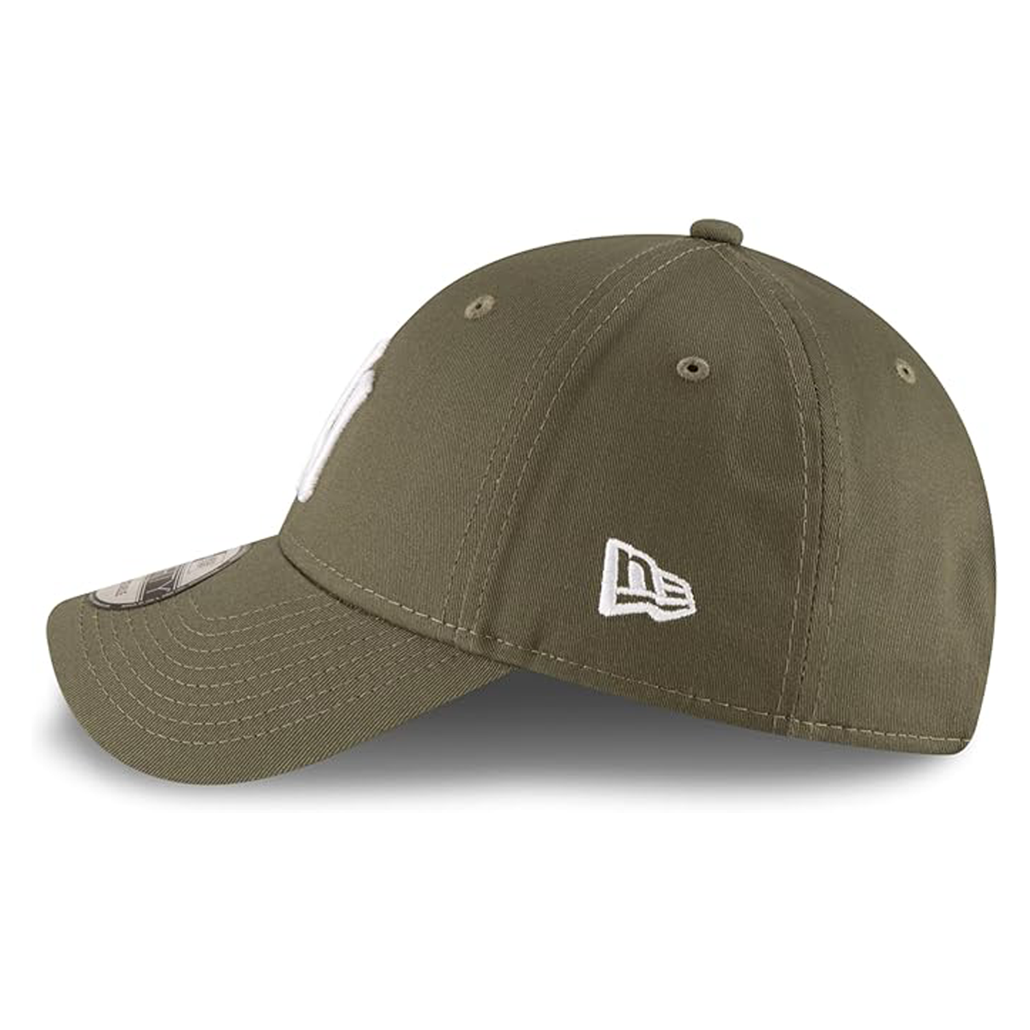 New York Yankees Essential 9FORTY verstellbare New Era Cap - oliv