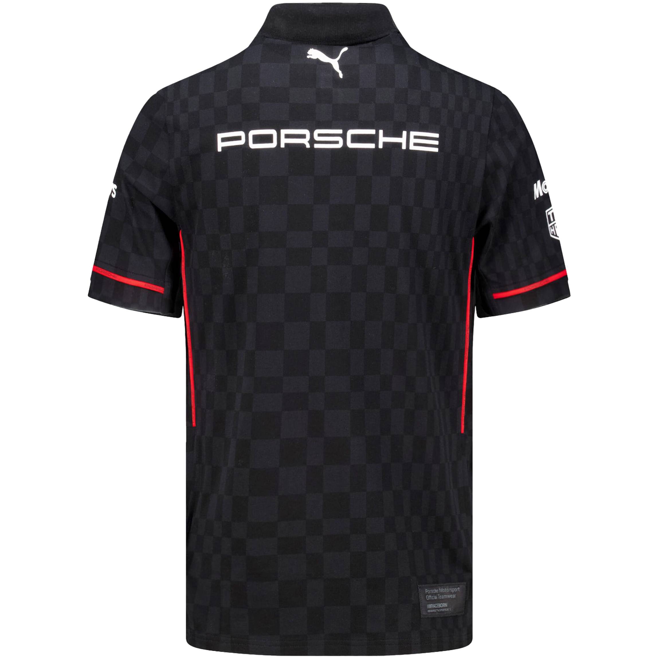 Porsche Motorsport Team Polohemd - schwarz