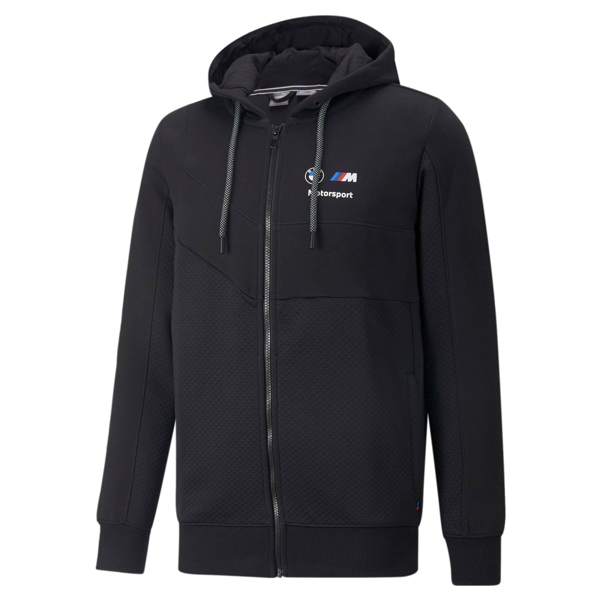 BMW Motorsport Kapuzensweatjacke "MMS" - schwarz