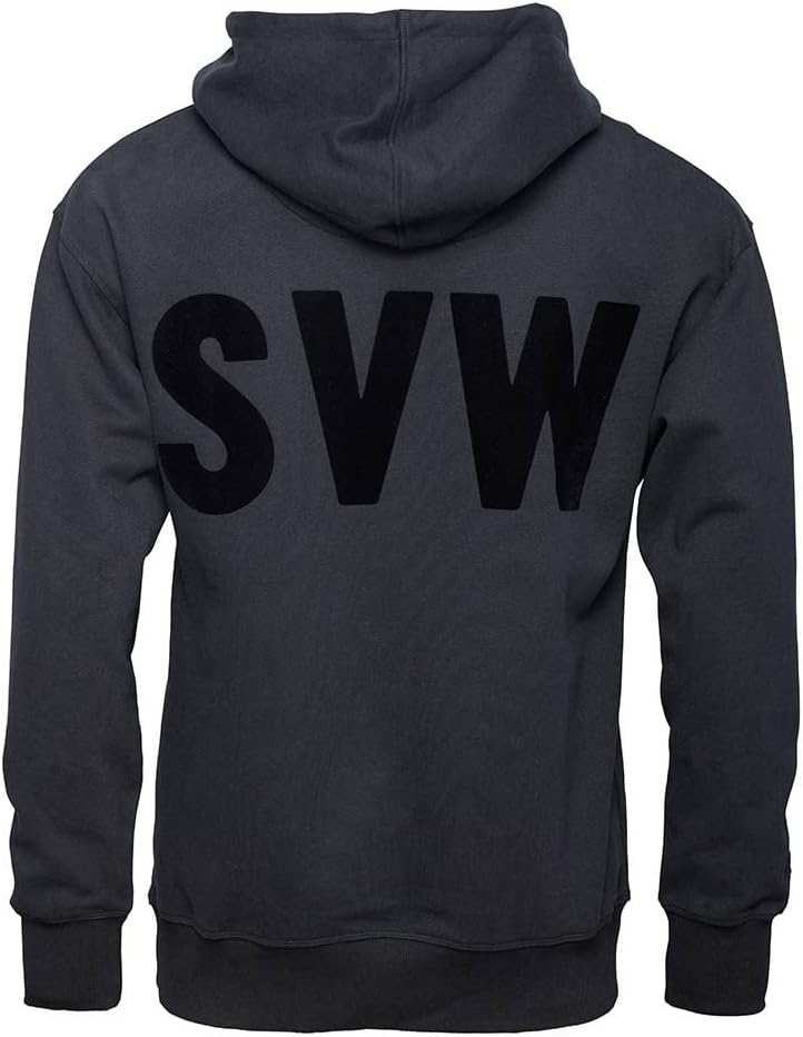 SV Werder Bremen GOTS Hoodie "SVW" - schwarz