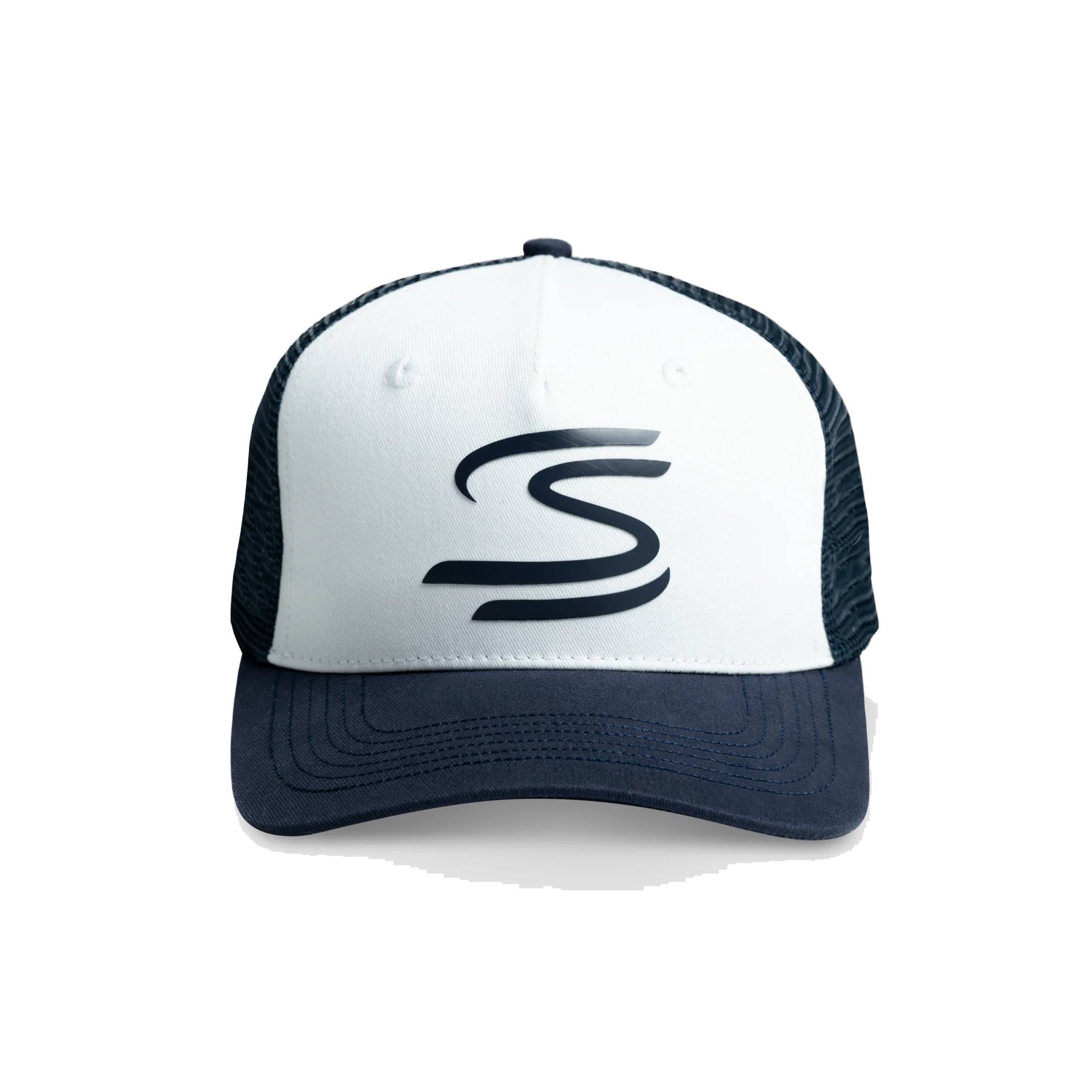 Ayrton Senna Trucker Cap "Doppel S" - blau 