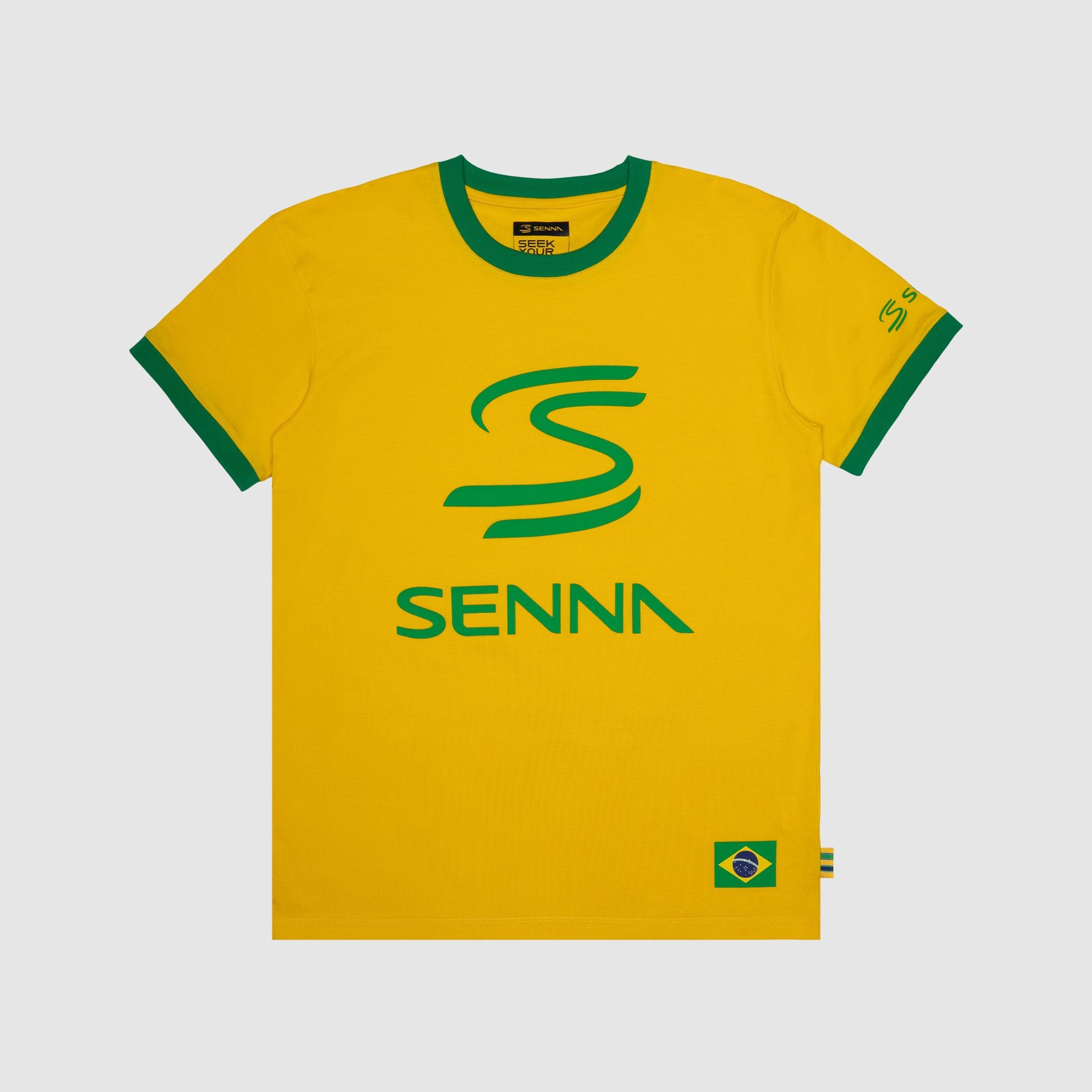 Ayrton Senna Legacy T-Shirt - gelb