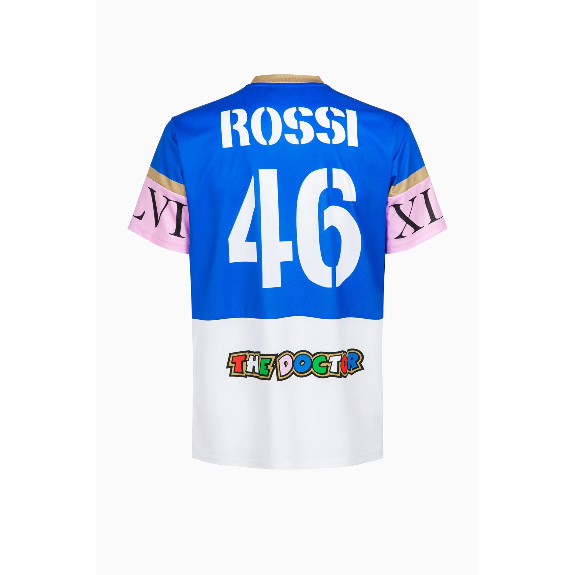 Valentino Rossi T-Shirt Heritage blau/weiß