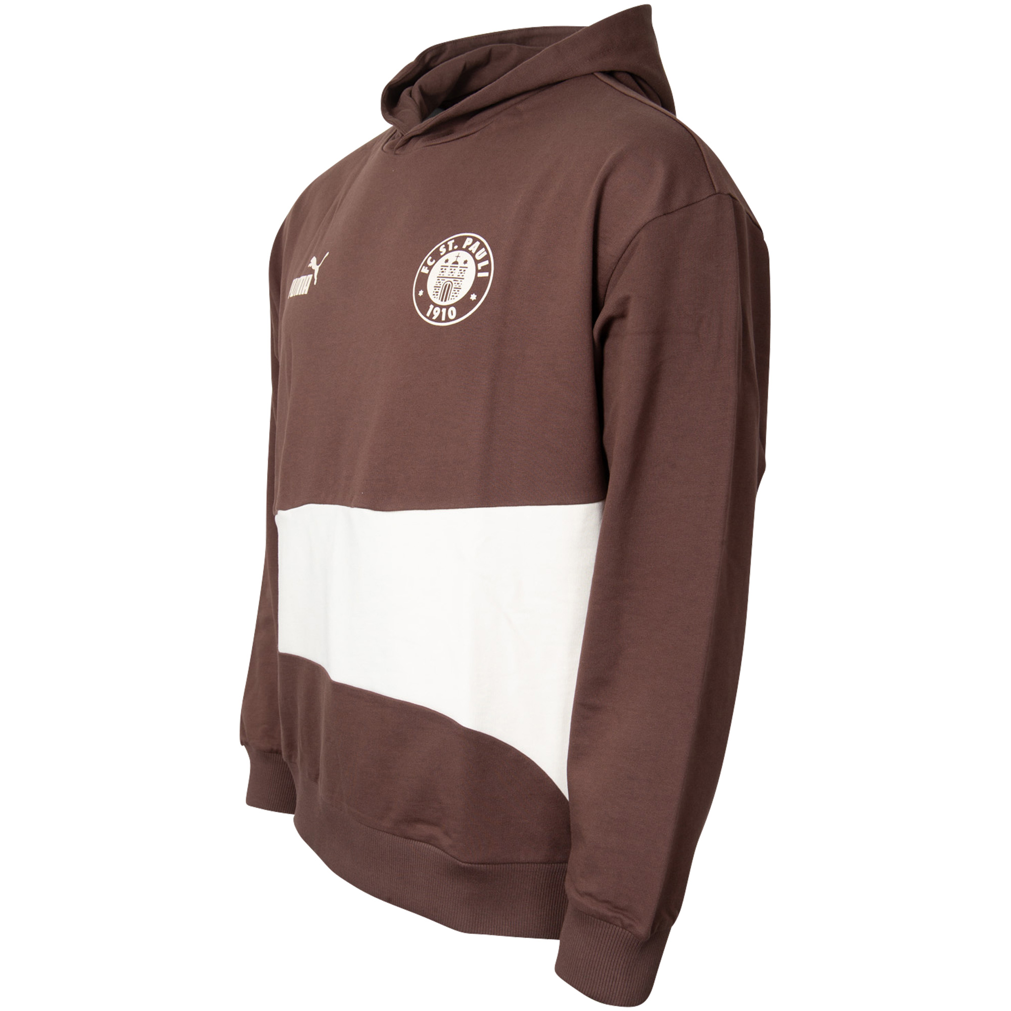 FC St. Pauli - PUMA Kapuzenpullover 'ftblCulture' 2024/25 - braun 