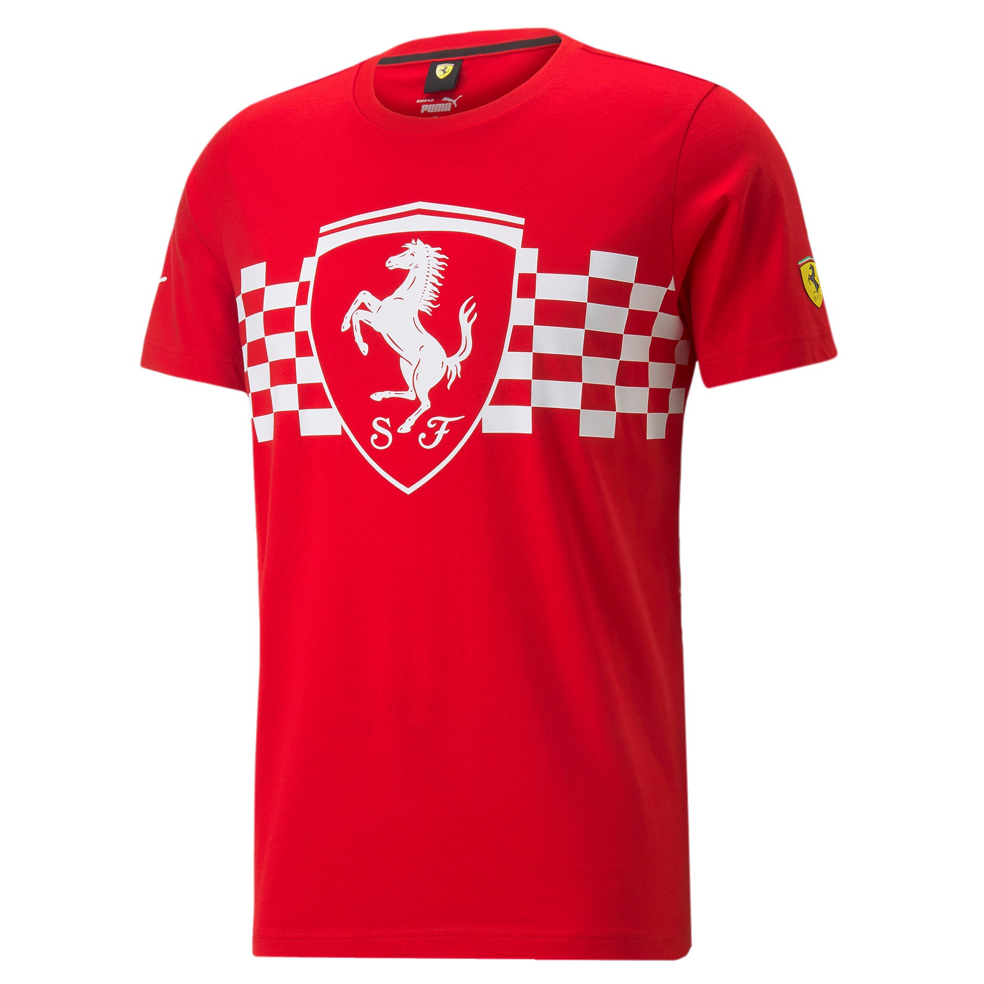 Scuderia Ferrari Puma T-Shirt "Big Shield" - rot