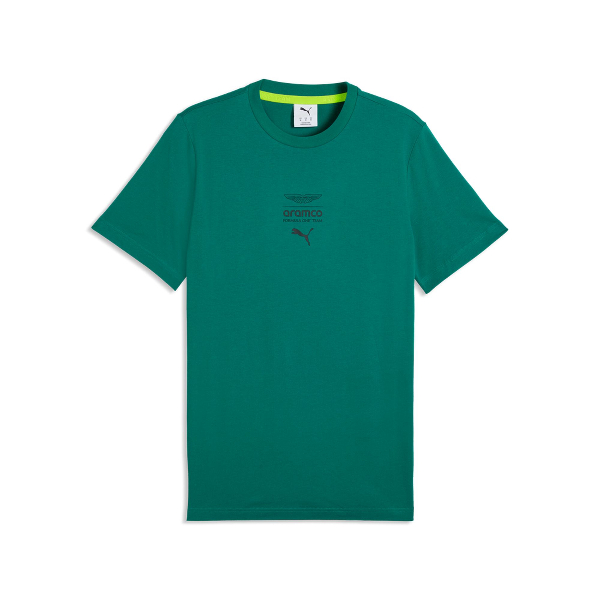 Aston Martin F1 T-Shirt Essential Logo - grün
