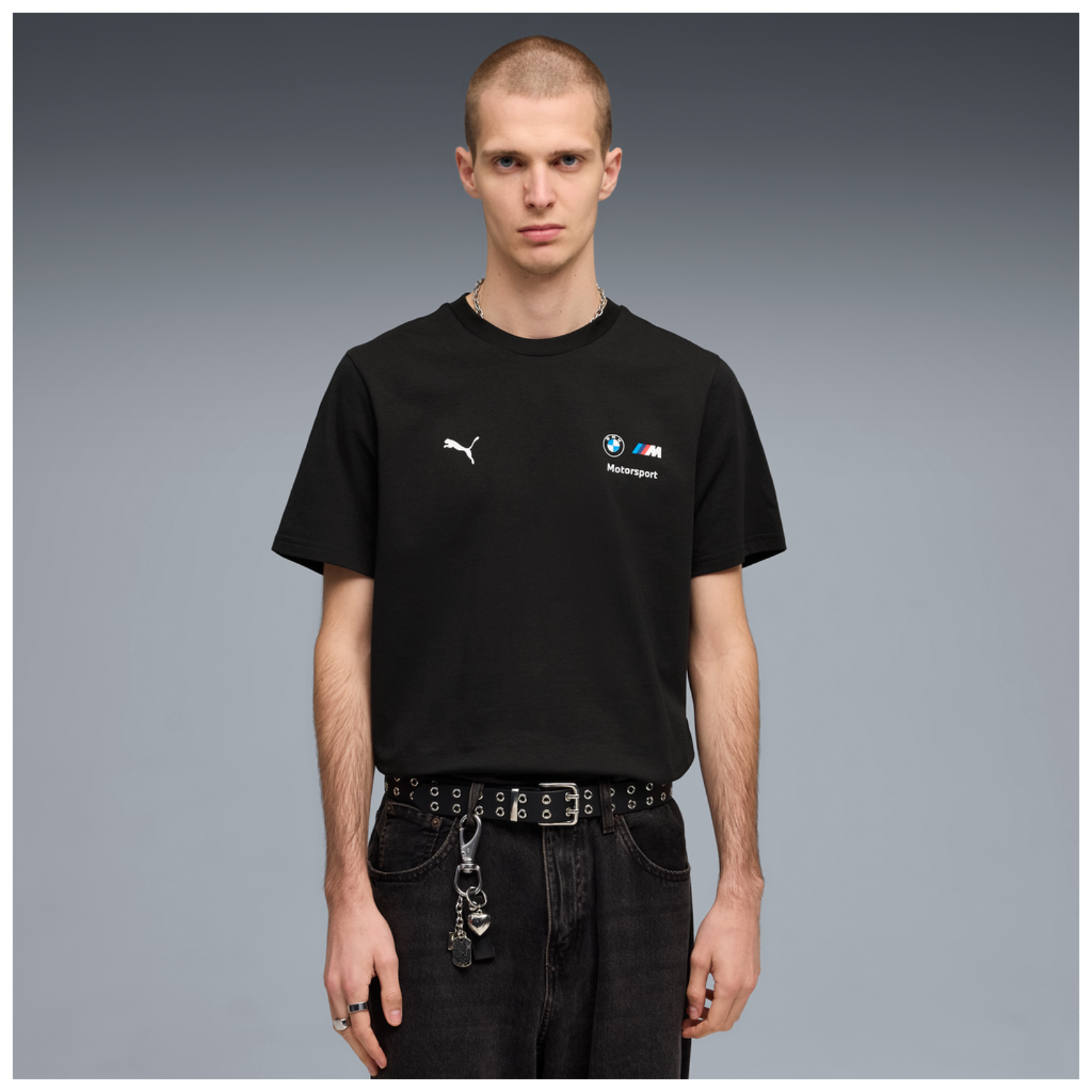 BMW M Motorsport T-Shirt "Essential Logo" Puma - schwarz
