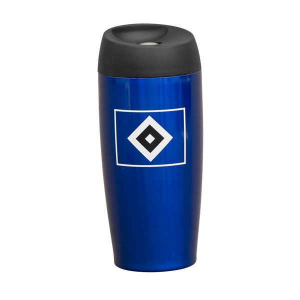 Hamburger SV Thermobecher "Raute" - blau