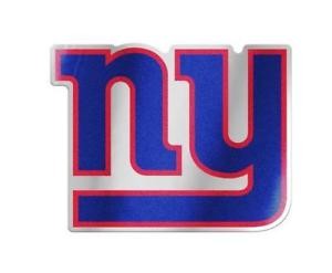 New York Giants Auto Badge Colour 19x12cm