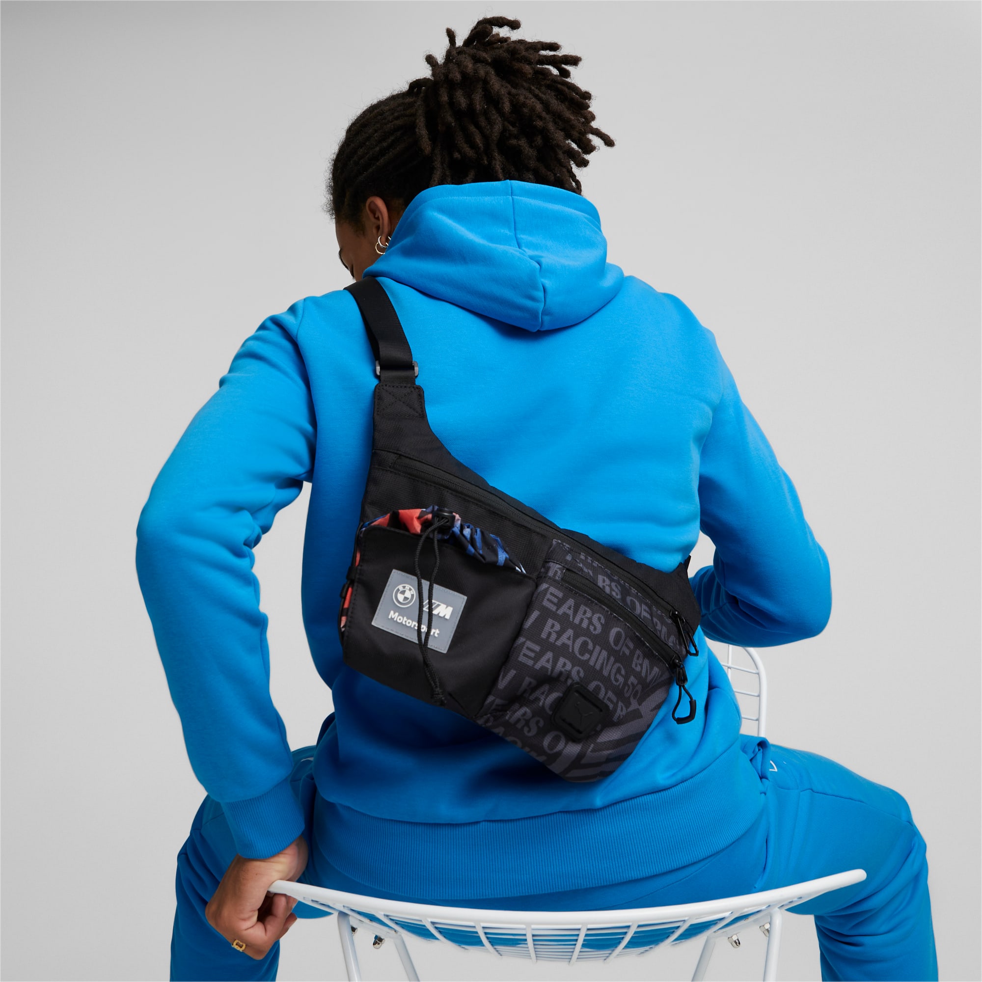 BMW Motorsport Puma Messenger Tasche "M Motorsport" - schwarz