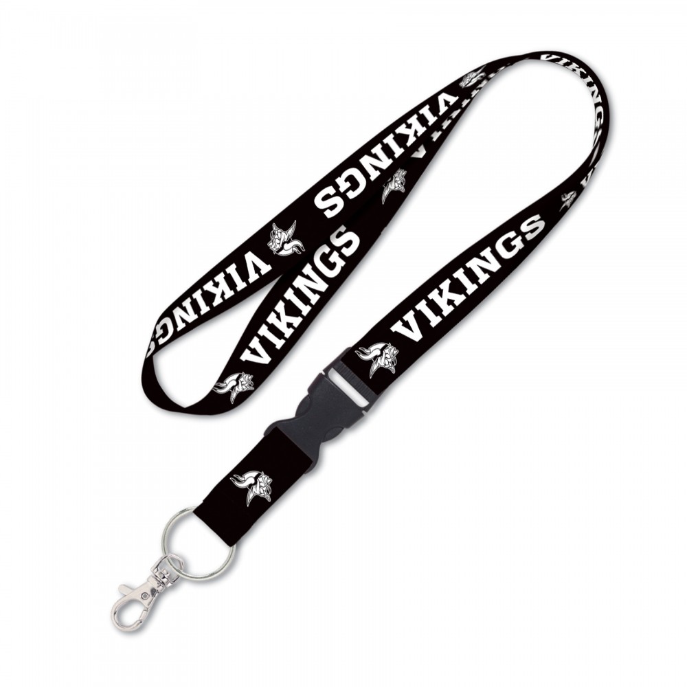 Minnesota Vikings Lanyard Schnalle Blackout 