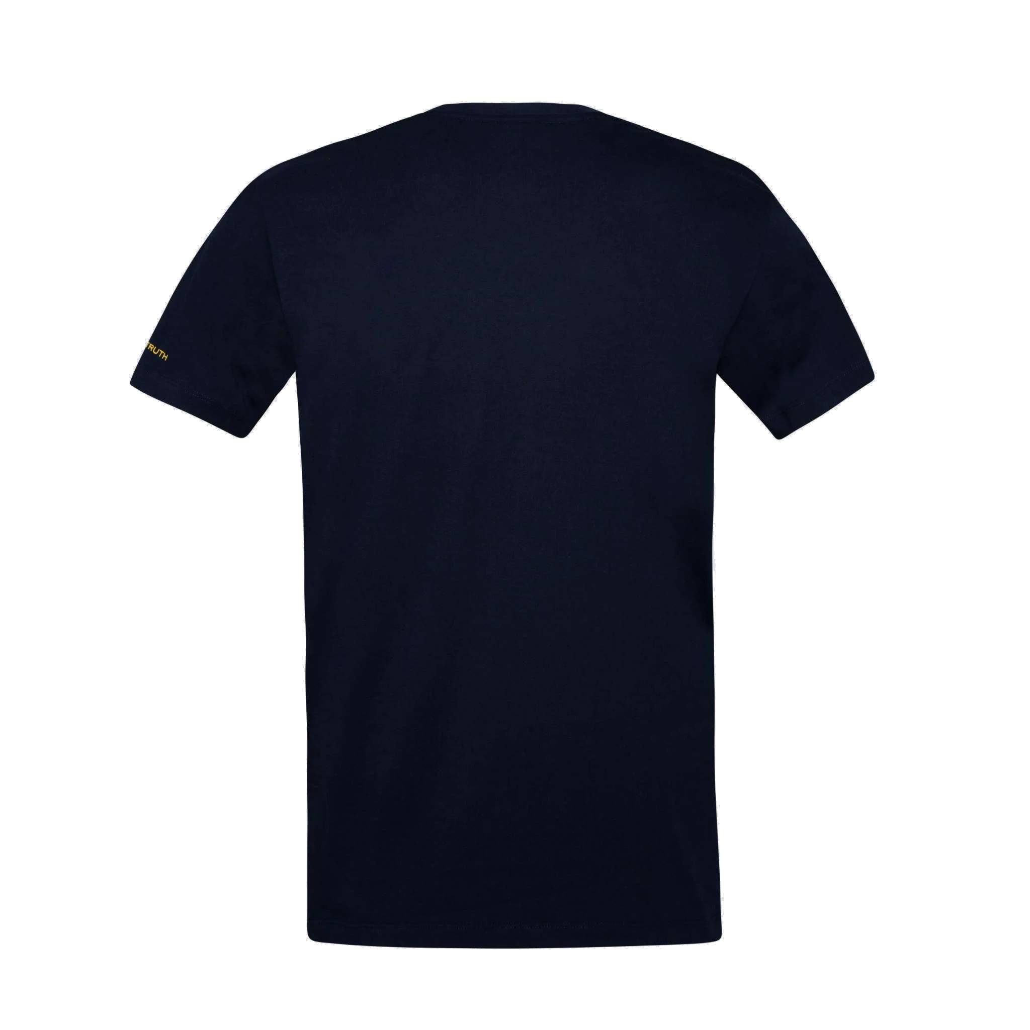 Ayrton Senna T-Shirt "Doppel S" - blau
