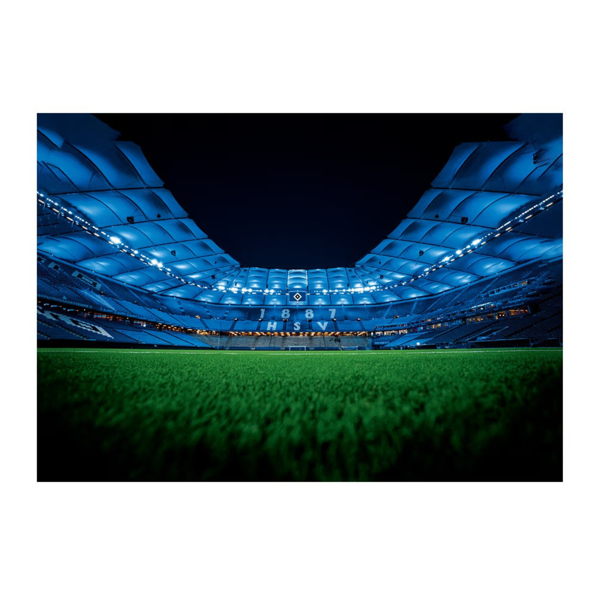 HSV Wandfahne "Stadion" 120x80cm