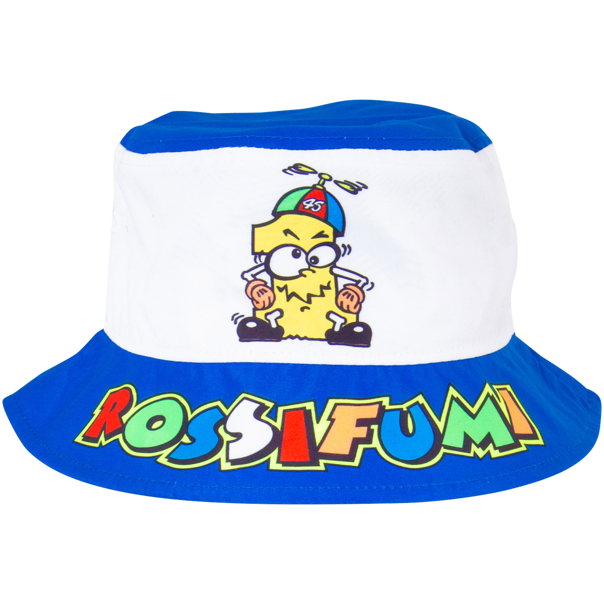 Valentino Rossi VR46 Kinder Fischerhut "Rossifumi"