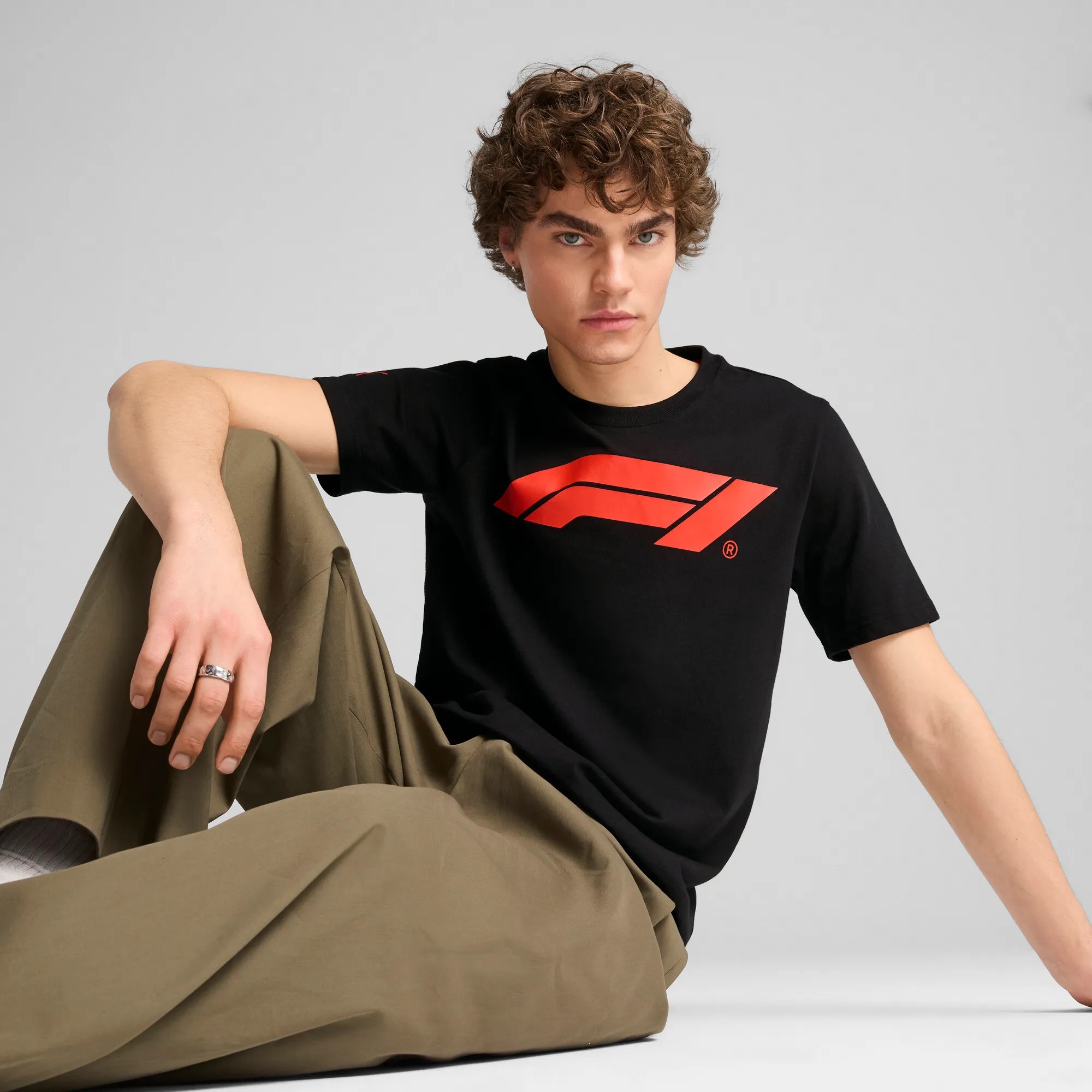 Formel 1 Collection Puma T-Shirt "Logo" - schwarz