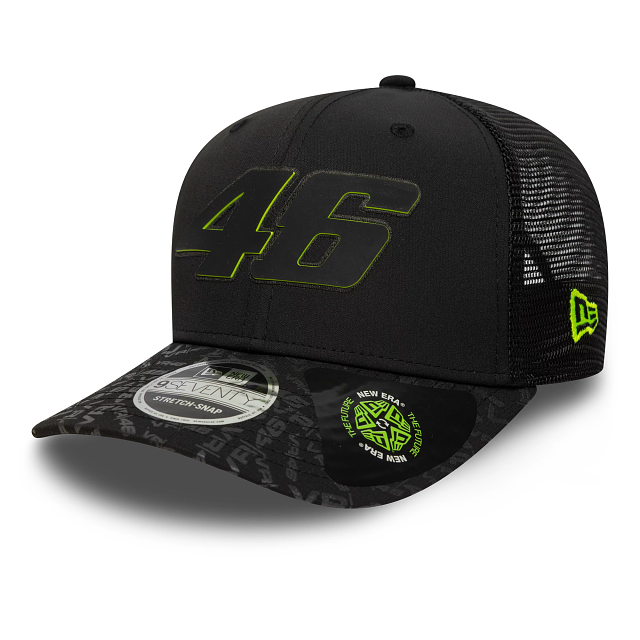 Valentino Rossi New Era 9SEVENTY Trucker Cap "46" - schwarz