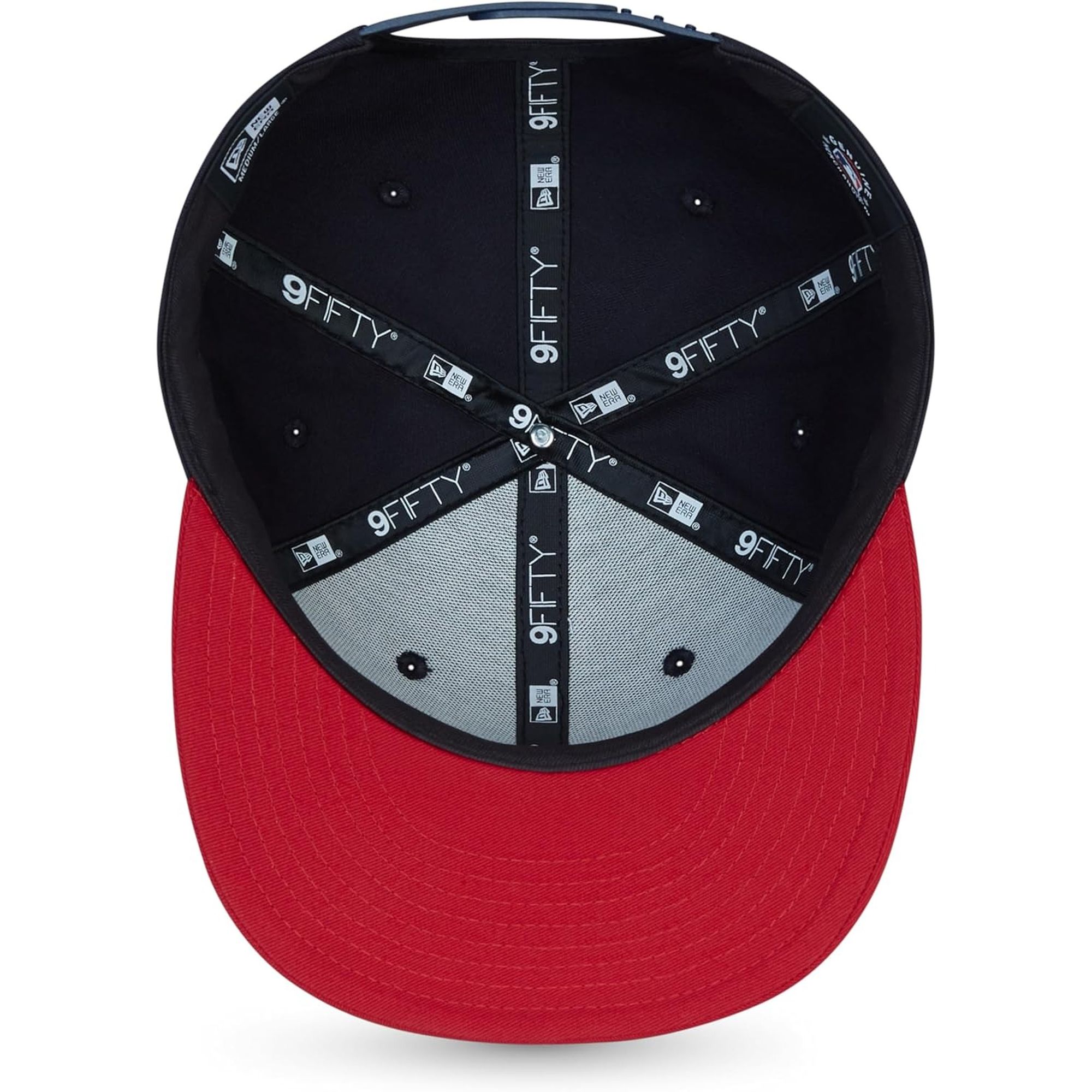 Atlanta Braves Cap New Era 9Fifty Snapback MLB - navy
